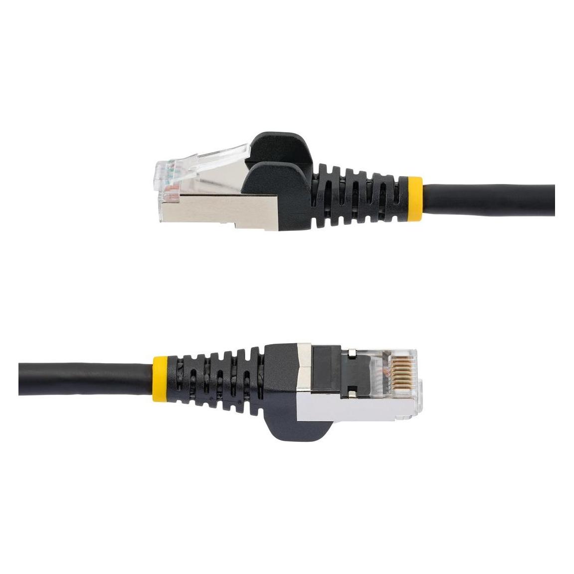 StarTech COM 7m CAT6a Kabel LSZH 10 Gigabit RJ45 LAN Kabel SFTP Patchkabel CAT6a Verlegekabel Abgesc (S/FTP, CAT6a, 7 m) (NLBK-7M-CAT6A-PATCH)