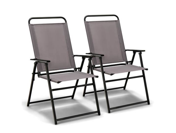 KLAPPSTUHL Grau (2er-Set)