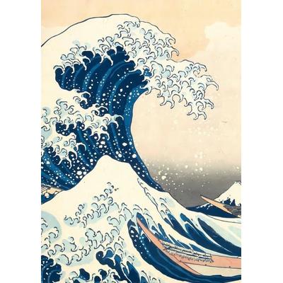 Notizbuch A4 dotted - 100 Seiten Soft Cover - Hokusai: Die große Welle vor Kanagawa, Taschenbuch von Katsushika Hokusai,Notizbuch A4,Notebook A4