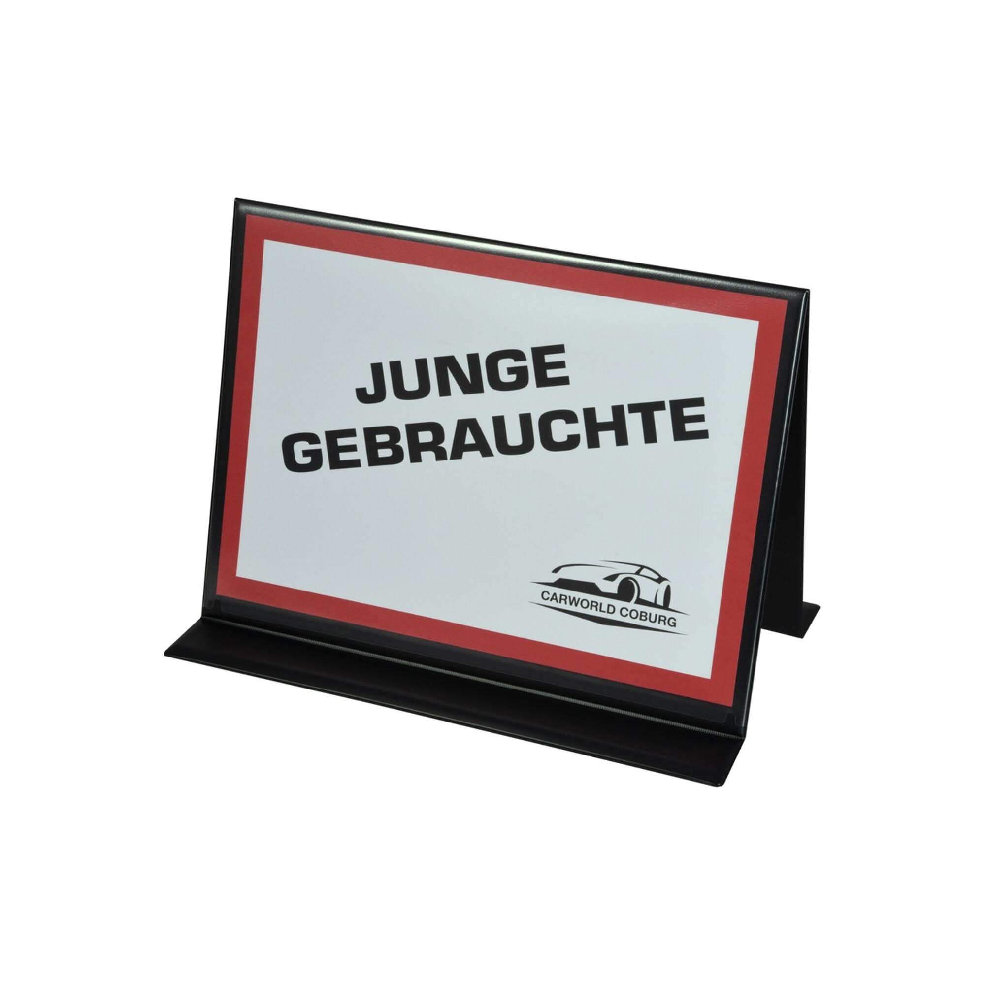 Eichner PVC-Autodachaufsteller, schwarz, mit Tas (9218-08013)