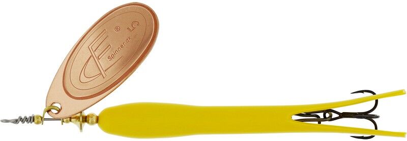Westin Fc Spinner Upstream-15 Gr.-Fluoro Yellow/copper Blade