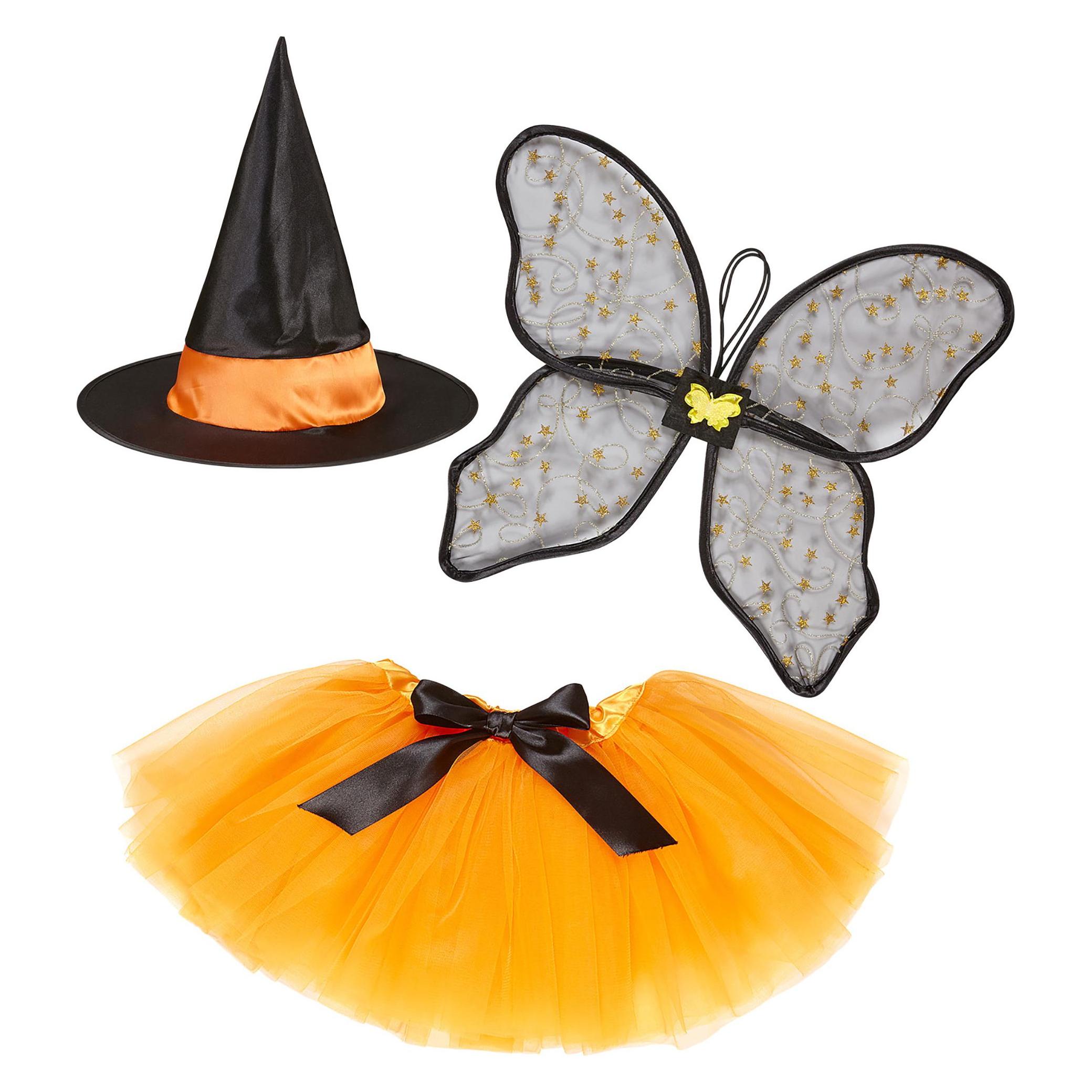 Widmann FEENHEXE (Tutu, Flügel, Hut) (96547)