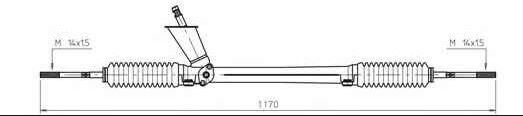 GENERAL RICAMBI WW4045 Lenkgetriebe