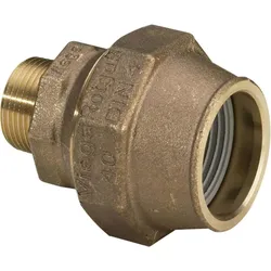 Viega Maxiplex Verschraubung 274146 Ø 20 mm x R 1/2, Rotguss, Verschraubung