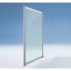 Kleine Trennwand ESG-Glas satiniert JT-SCG10013SE