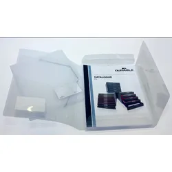 DURABLE Eckspanner DIN A4 transparent