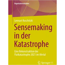 Sensemaking in der Katastrophe, Sachbücher von Lennart Koschitzki