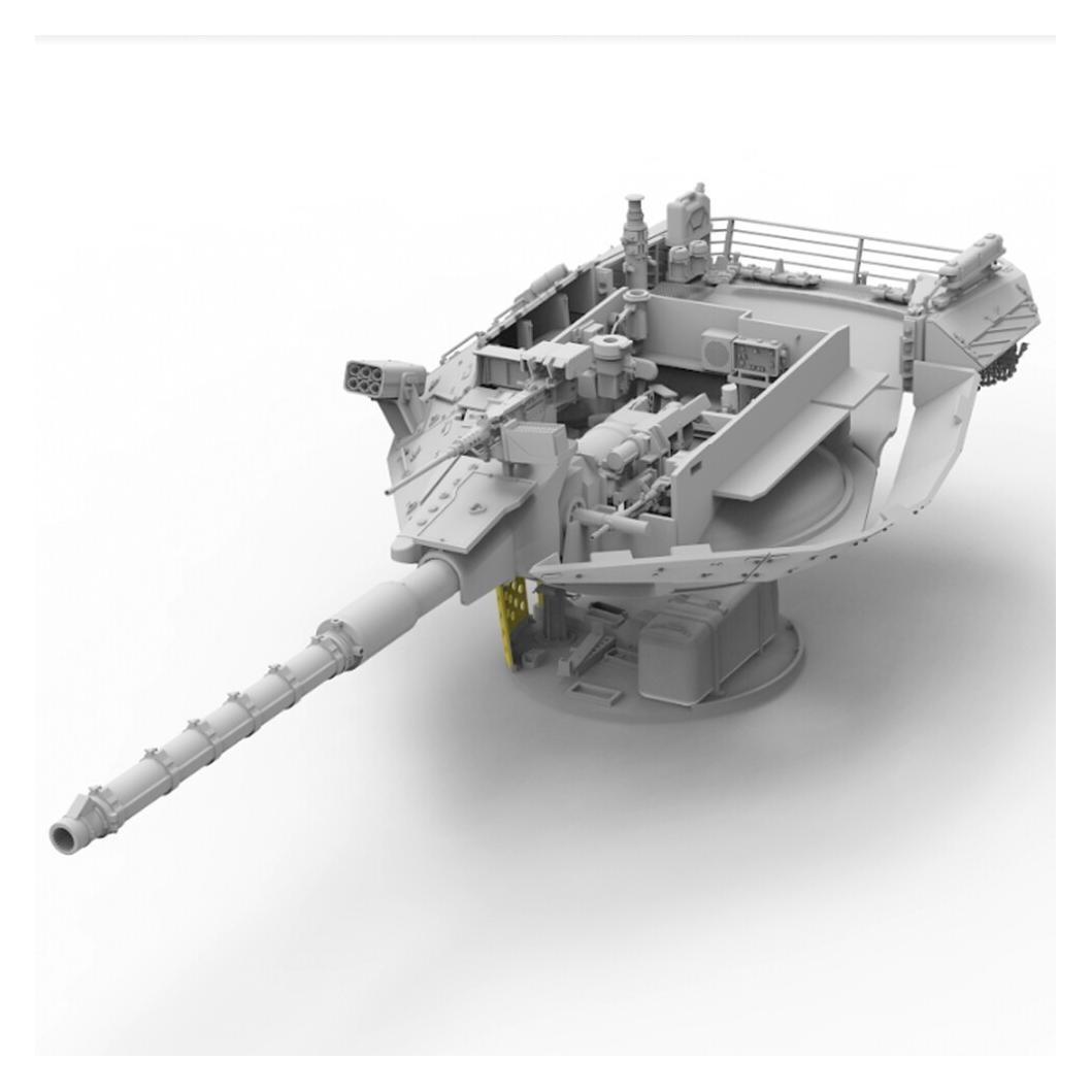 Border Model 1:35 BT037 Israel Merkava Mk.2D met Volledig Interieur Plastic (BMBT037)