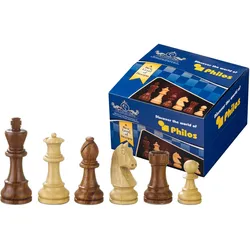 Philos-Spiele Artus, KH 83 mm, Schachfiguren in Set-Up Box 21851