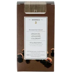 145ml KORRES Argan Oil Advanced Colorant Set (Hair Color 50ml + Applikator 75ml + Conditioner 20ml + Handschuhe)