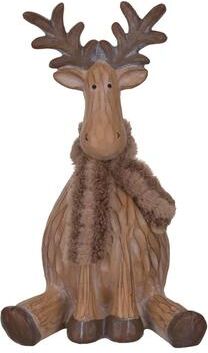Regal Art & Gift 11.75 Inch Woodland Moose Sitting Decor - MED - N/A