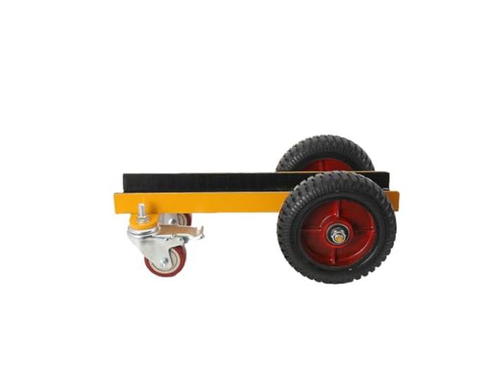 YILIKISS Plattenwagen 500 kg Tragfähigkeit Plattentransportwagen Plattentransporter mit Universalrädern Transporthilfe Plattenroller Plattformwagen Rollwagen zum Transport von Holzplatten, Türen