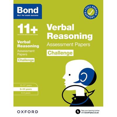 Bond 11+ Verbal Reasoning Challenge Assessment Papers 9-10 years (for GL Assessment & other 11 plus exams), Taschenbuch von Bond 11,Frances Down,