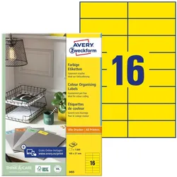Avery, Etiketten, Etiketten