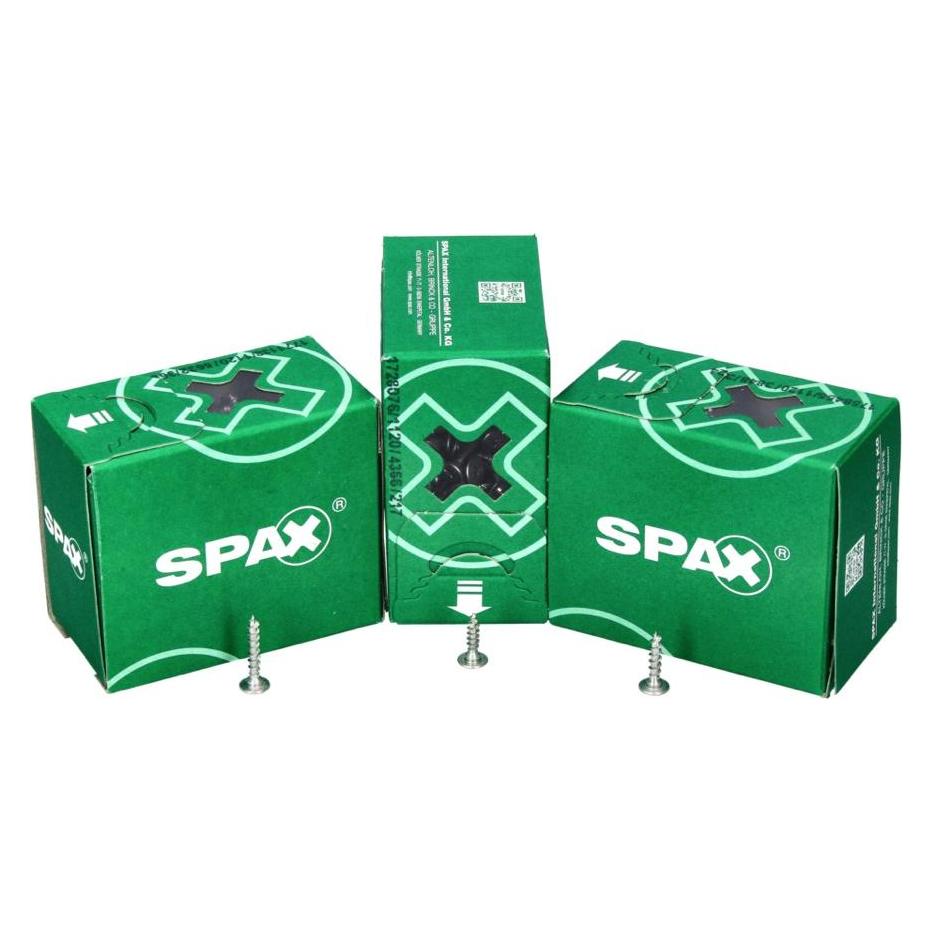 Spax Flachrückwandkopf Schraube 4,0 x 20 mm 600 Stk. ( 2x 0151010400203 ) Torx T-STAR Plus T20 für (0151010400203)