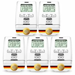 IOIO Elektronisches Heizungsthermostat HT 2000 5er Pack Thermostat programmierbar digital weiß