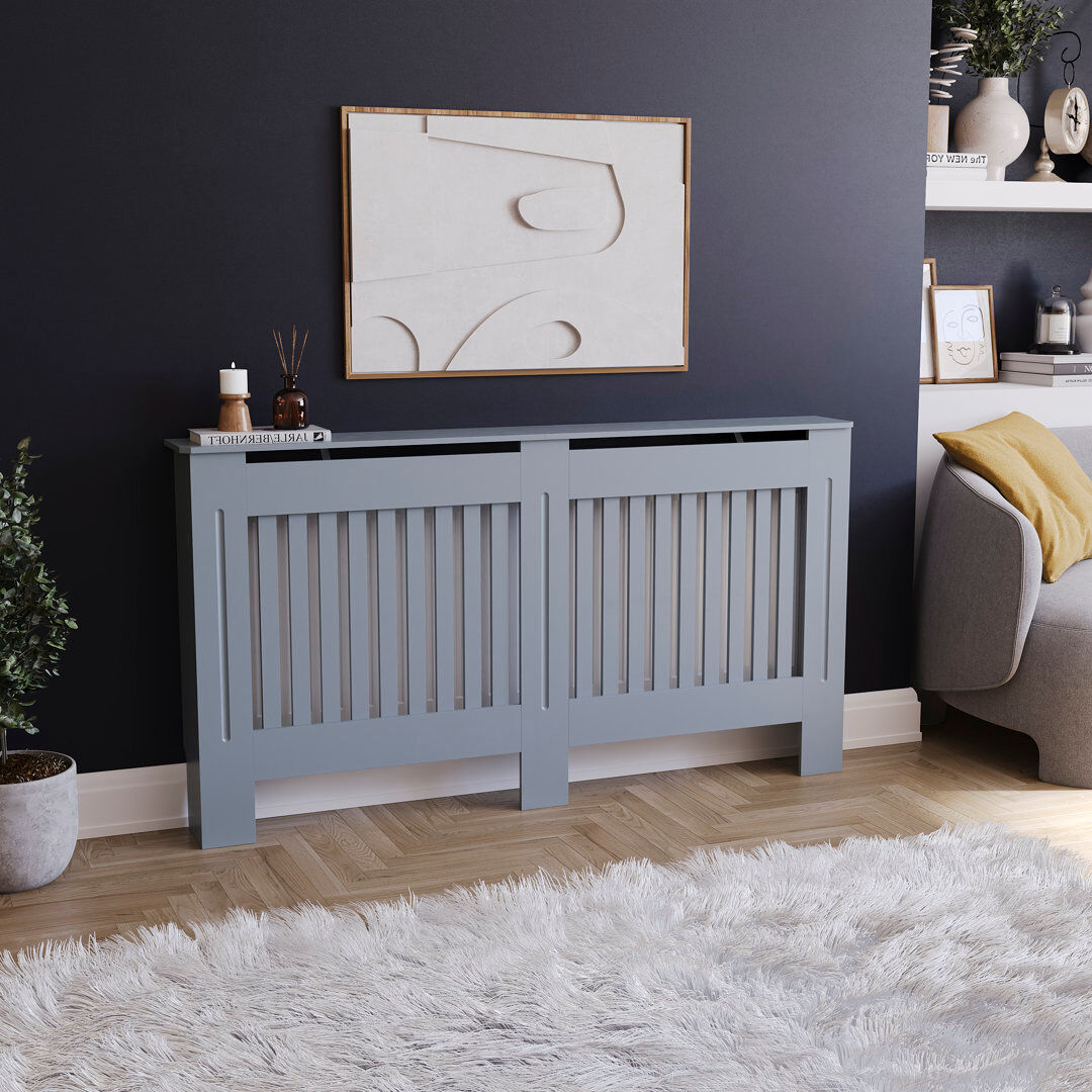 Ebern Designs Radiator Cover 82cm H x 152cm W x 19cm D