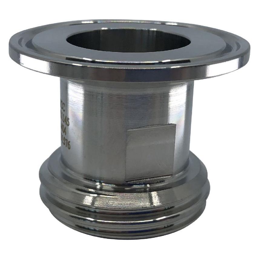 BRW Tri-Clamp Übergangsstück nach DIN 32676 auf SMS 1145 Aussengewinde (74846273)