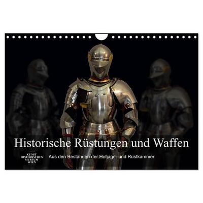Historische Rüstungen und Waffen (Wandkalender 2027 DIN A4 quer), CALVENDO Monatskalender