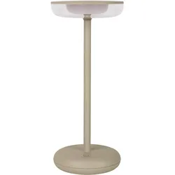 Näve Akku-Tischleuchte "PASI" beige