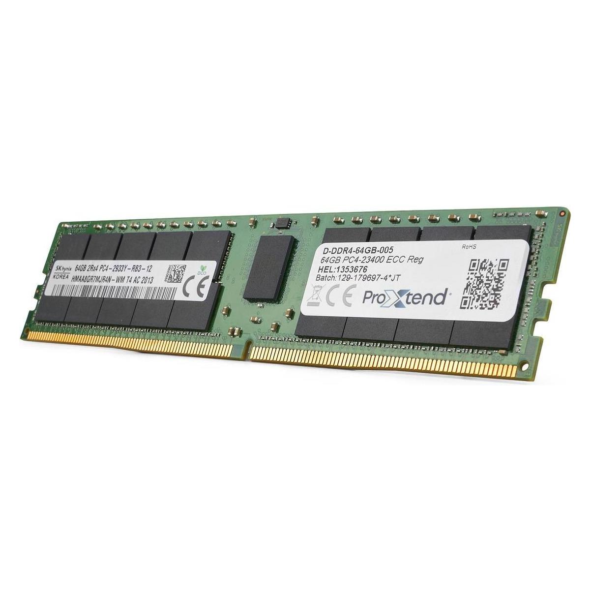 ProXtend 64GB DDR4 PC4-23400 2933MHz (2933 MHz, DDR4-RAM) (D-DDR4-64GB-005)