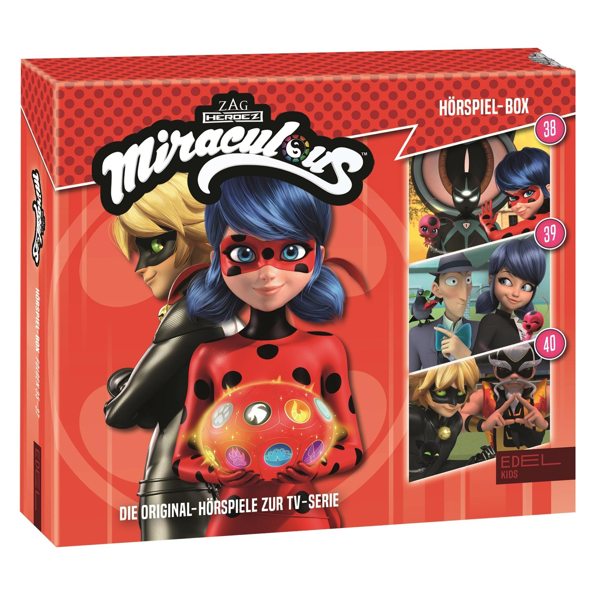Edel:Kids Miraculous - Hörspiel-Box, Folge 38-40 (Deutsch) (0218200KID)