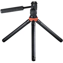 Hama Traveller Pro (Metall), Stativ, Schwarz