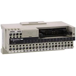 Schneider Electric ABE7H16C11 Passiver Klemmenblock ABE7, 16 Ein- od. Ausgänge, LED