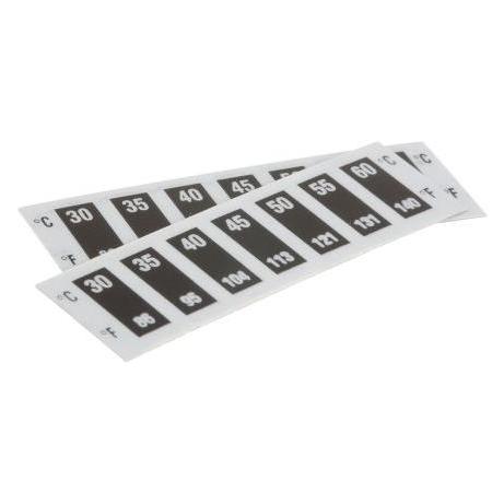 RS PRO Temperaturaufkleber 30-60°C (286169)