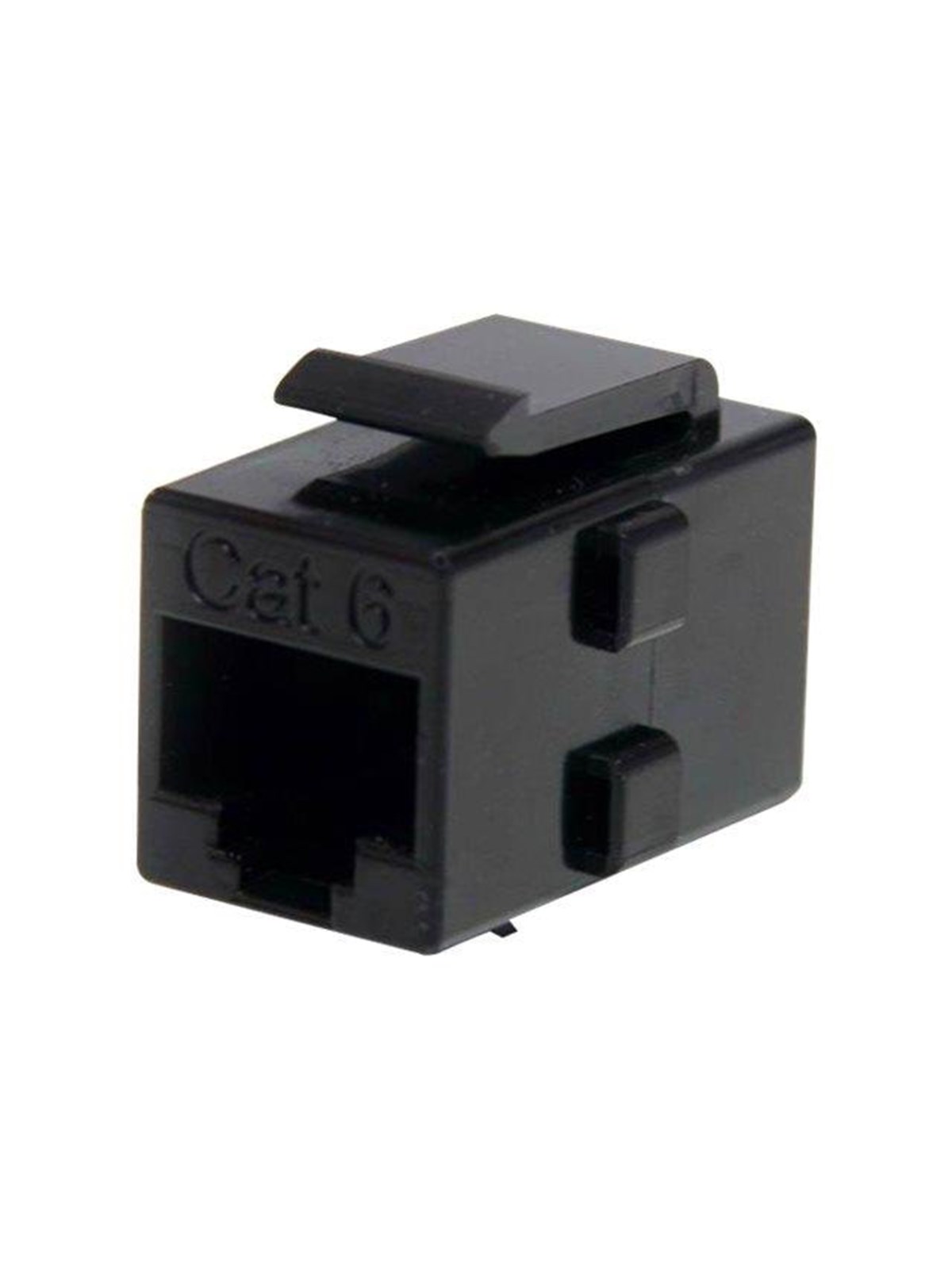 StarTech.com Cat 6 RJ45 Keystone Jack Network Coupler - F/F - network coupler - black - Schwarz
