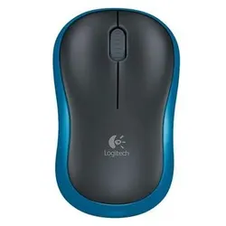 Logitech Wireless Mouse M185 (Kabellos), Maus, Blau