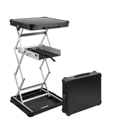 QUIFFICE PRO QK-120 Mobiler Arbeitstisch schwarz
