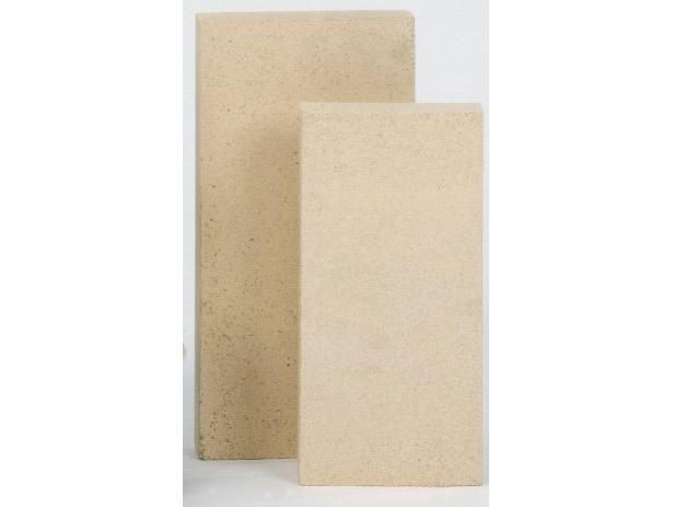 FireFix 2051 geperste chamottesteen voor de kachel, B/D: 30 x 15 cm, Dikte: 3 cm