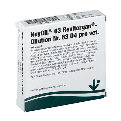 Neydil Nr.63 Revitorgan Dil.D 4 pro Ampullen vet. 5x2 ml