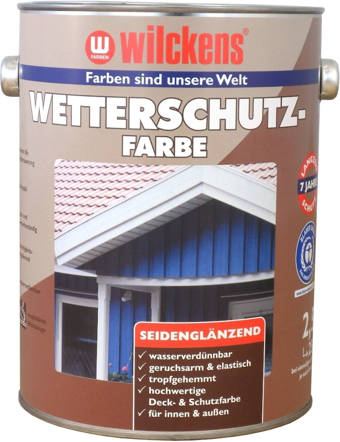 wilckens Wetterschutzfarbe 2,5l, anthrazitgrau (11171600080)