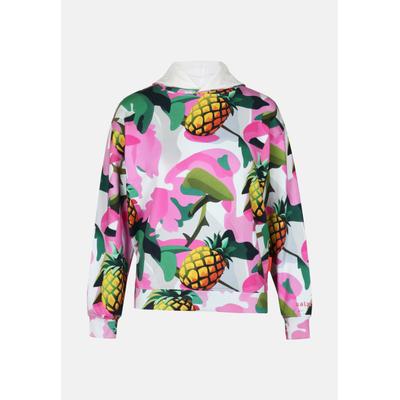 Kapuzenpullover SALZHAUT "Hoodie APPELBOOM", Damen, Gr. S, bunt (multicolor), Obermaterial: 80% Baumwolle CO. 20% Polyester PES., Pullover Kapuzenpullover
