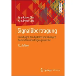 Signalübertragung, Fachbücher von Jens-Rainer Ohm, Hans Dieter Lüke