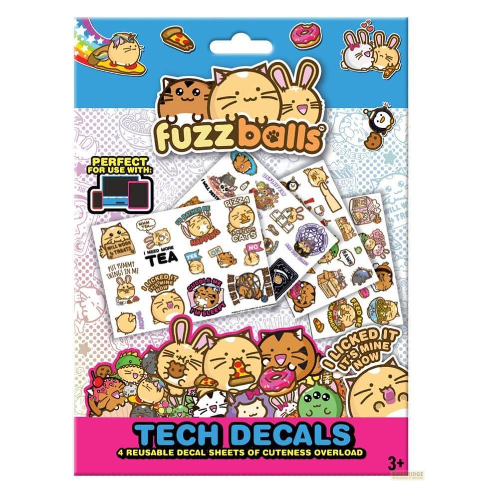 Fanattik Fuzzballs Tech Sticker Pack (4 Sticker) (60786693)