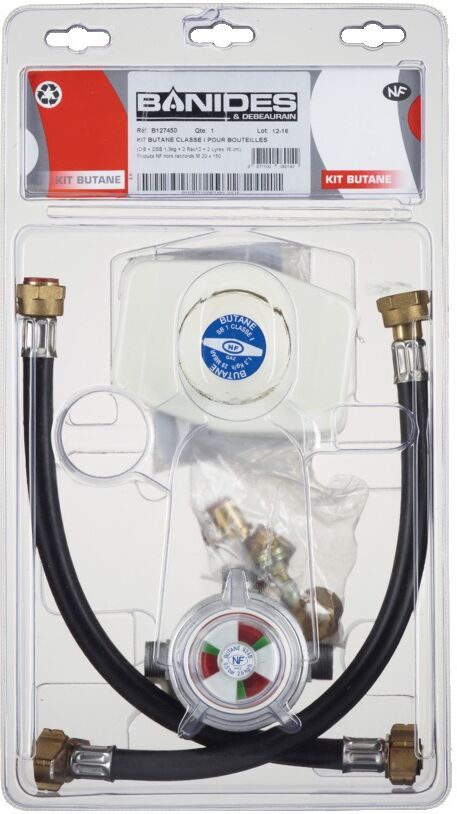 Kit butane 1.3 kg/h classe 1 BANIDES B127450