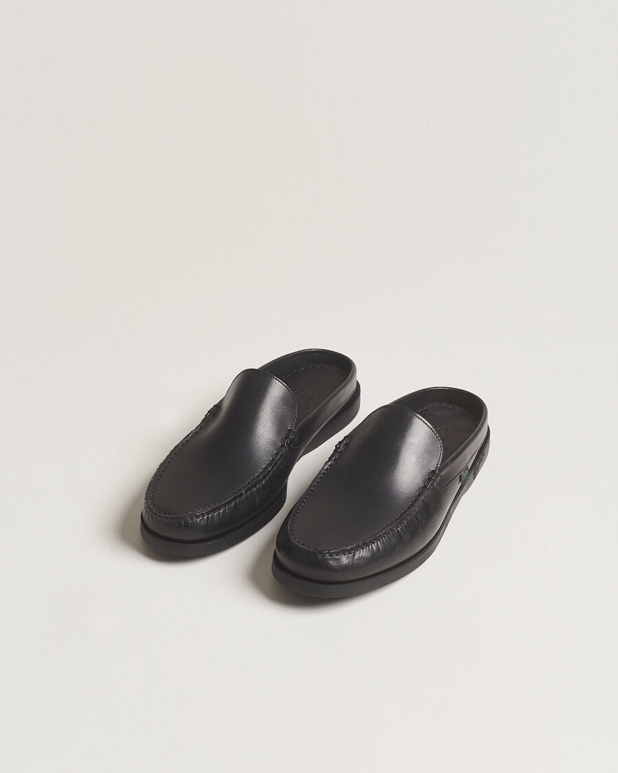 Paraboot Bahamas Slipper Black men EU46 Sort