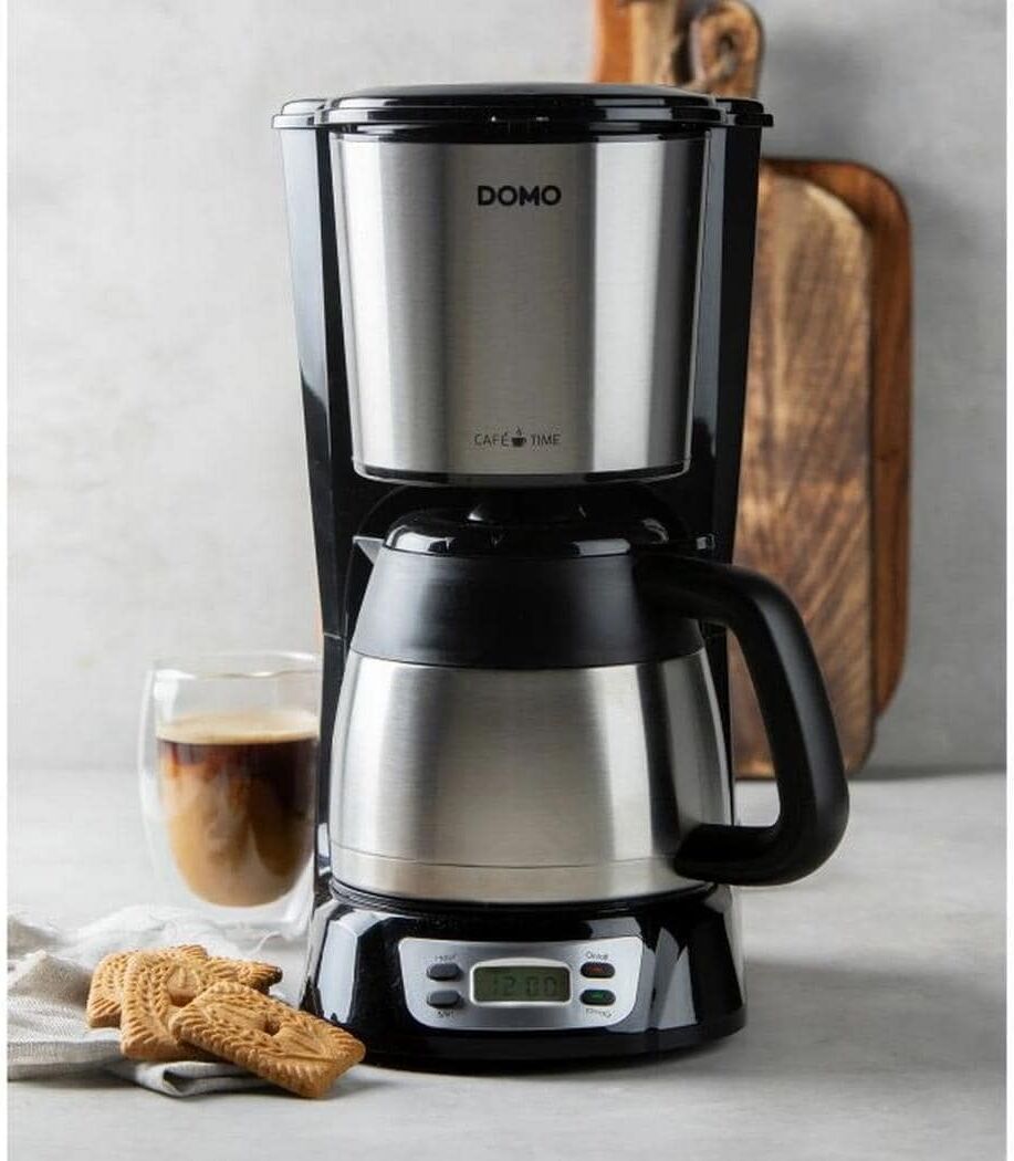 DOMO Filterkaffeemaschine "DO709K", schwarz, 8, Kaffeemaschinen, Filterkaffeemaschine schwarz 8