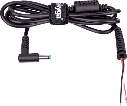 Akyga AK-SC-11 Niedervolt-Adapterkabel Hohlstecker 4.5 x 3.0mm + Pin - offene Kabelenden 1.2m 1St.