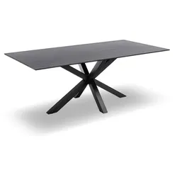 BOOOM Esstisch New Heaven 160 x 90 cm Keramik Grau