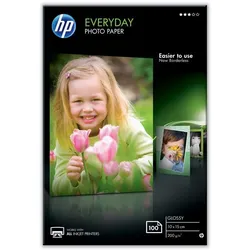 HP Everyday Fotopapier 10x15 glänzend 100 Blatt
