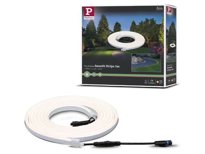 Paulmann Plug & Shine LED Strip blanc chaud simple strip