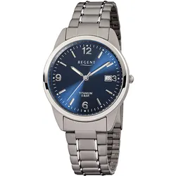 Regent F-433 Herren-Armbanduhr Titan Ø 36 mm