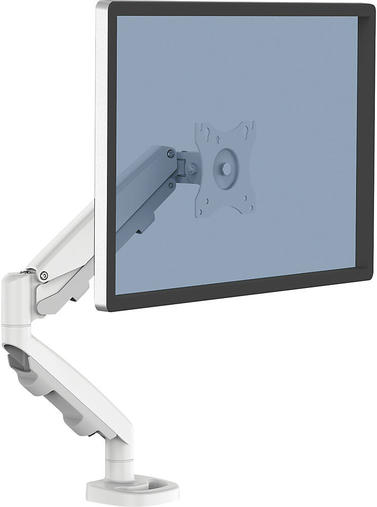 EPPA Einzel-Monitorarm, Schwenkbereich 180°, HxBxT 480 x 117 x 575 mm, weiß Fellowes