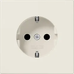 JUNG SCHUKO-Steckdose weiß LS 1520