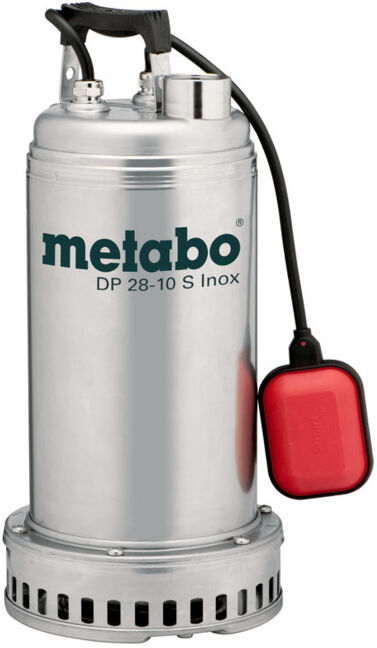 Pompe de drainage Metabo DP 28-10 S Inox, en carton (604112000)