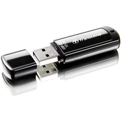 Transcend JetFlash 350 - USB-Flash-Laufwerk - 16 GB - USB 2.0 - Schwarz